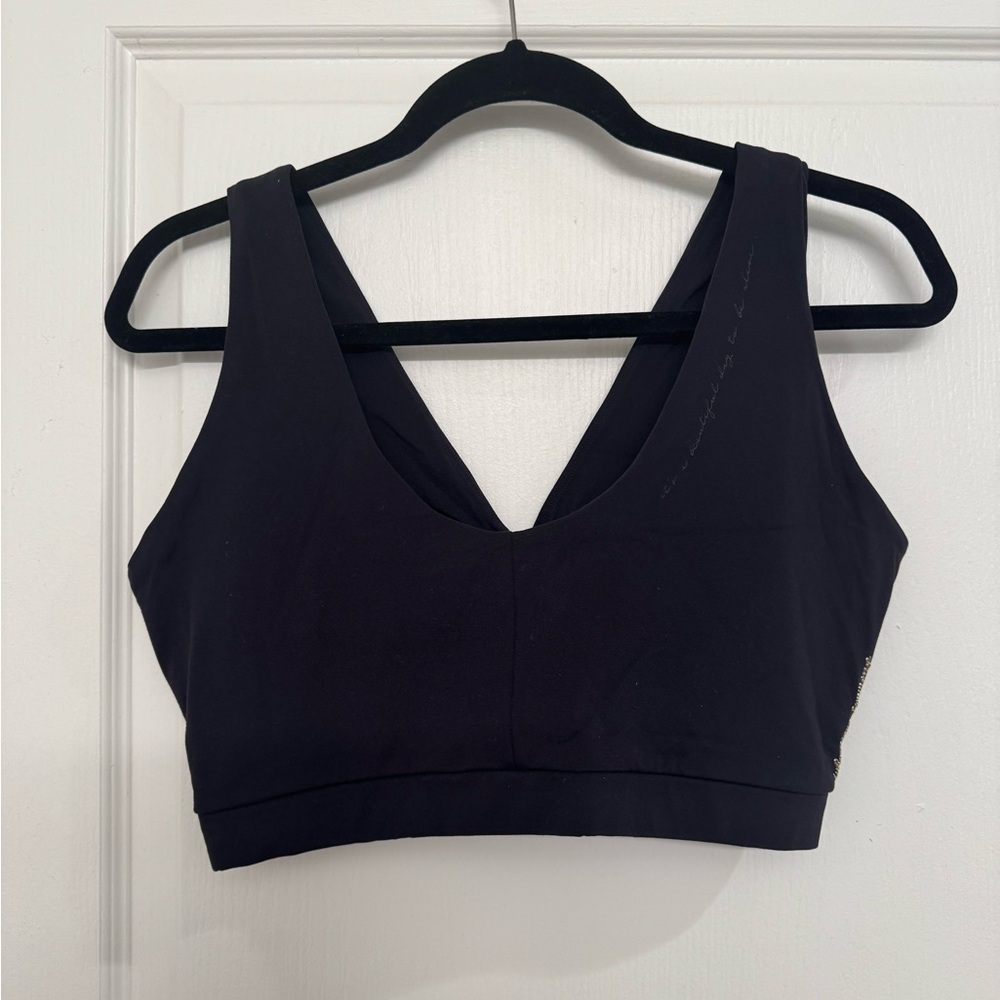 Whitney Simmons GymShark Black Sports Bra - XL (2020 Collection